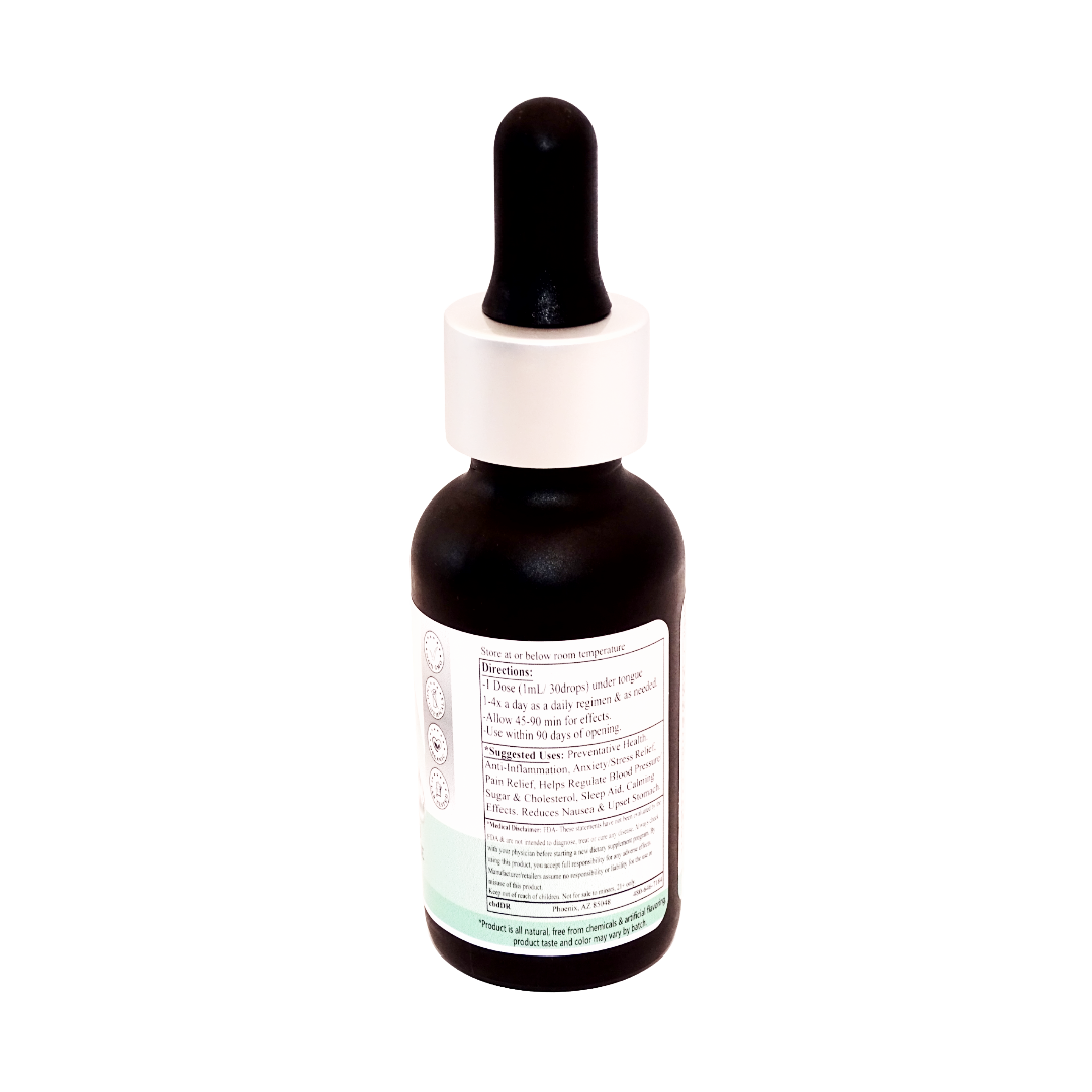1000mg CBD-Rich Tincture | Broad Spectrum | Zero THC
