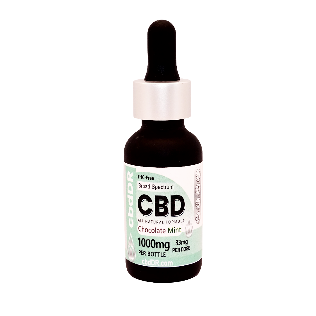 1000mg CBD-Rich Tincture | Broad Spectrum | Zero THC