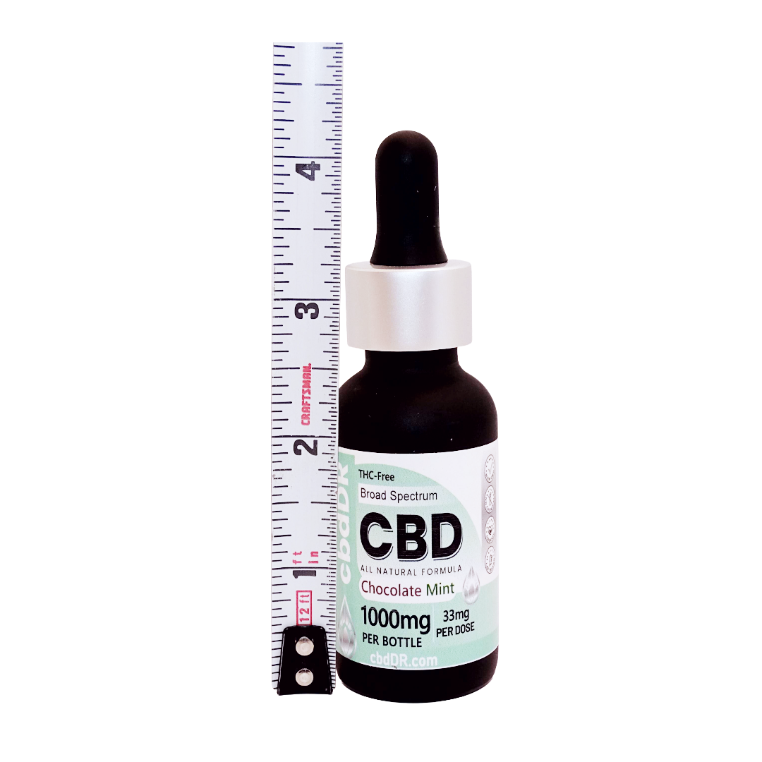 1000mg CBD-Rich Tincture | Broad Spectrum | Zero THC